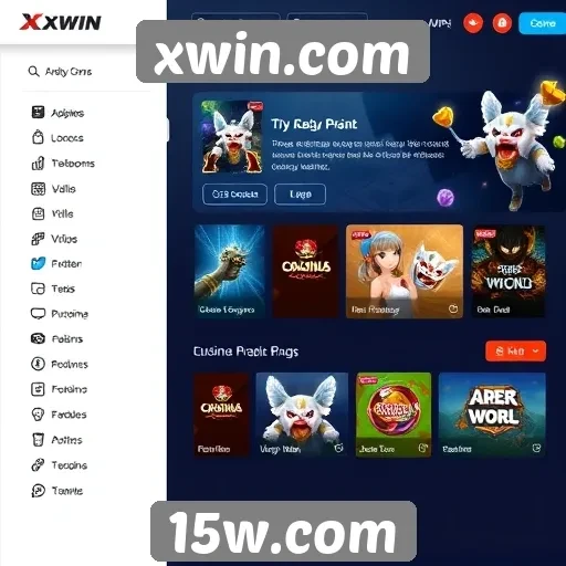 novos recursos interativos no site xwin.com